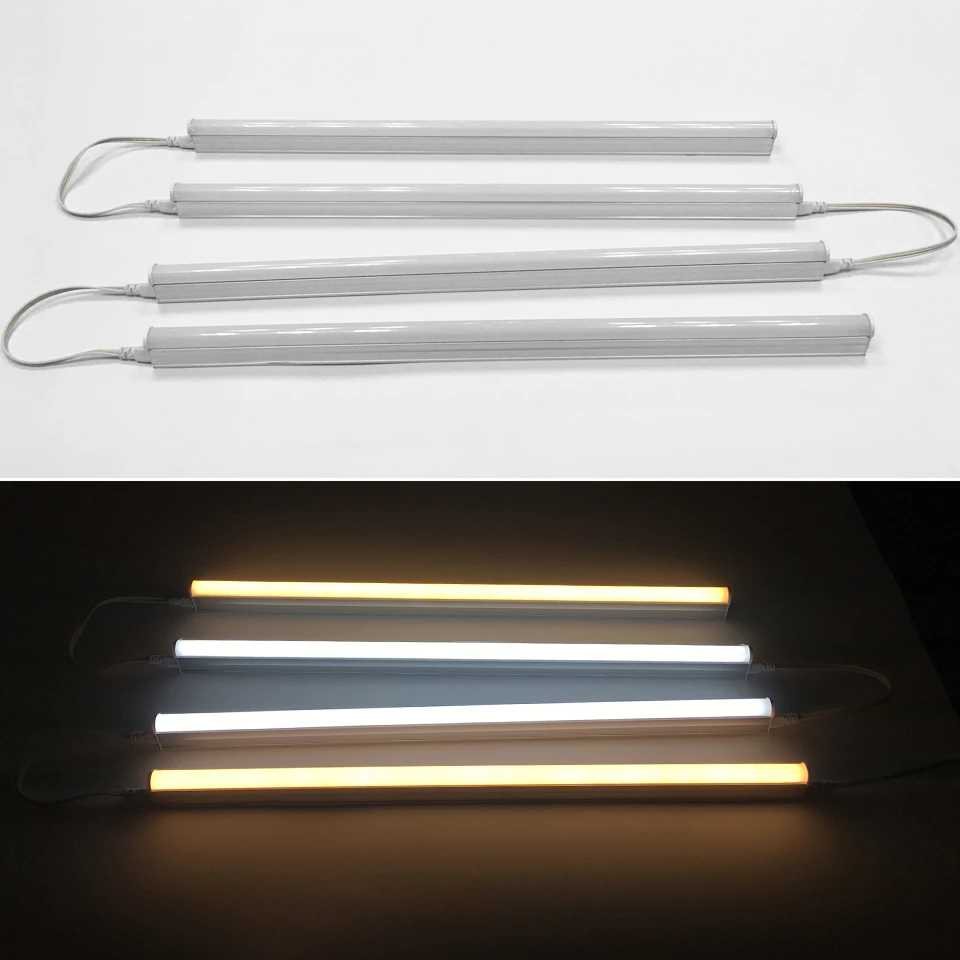 

T5 Integrated LED Tube Light Lamp 220V 6W 10W Aluminum Wall Tube Led Light Bulb Cold White/Warm White for Indoor Lighting
