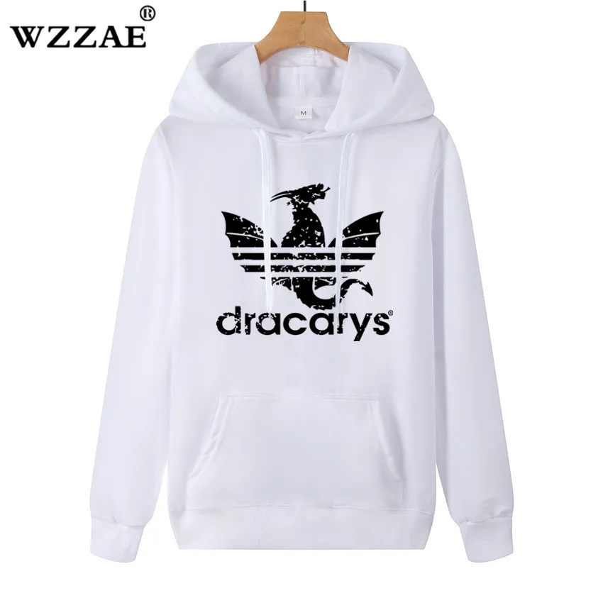 

Dracarys Hoodies and Sweatshirts Printed Anime Hoodie Spring Thin Game Of Thrones Sweatshirts Men/Women Oversized Japanese Coat