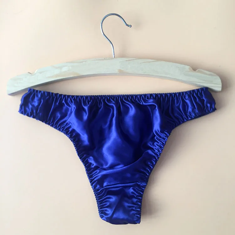 Нижнее белье для мужчин 100% Натуральные Шелковые Стринги геев|gay mens thongs|sexy gay men's