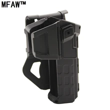 MFAW тактический пистолет кобуры для 1911 с фонариком или лазерным креплением правой руки пояс пистолет кобура