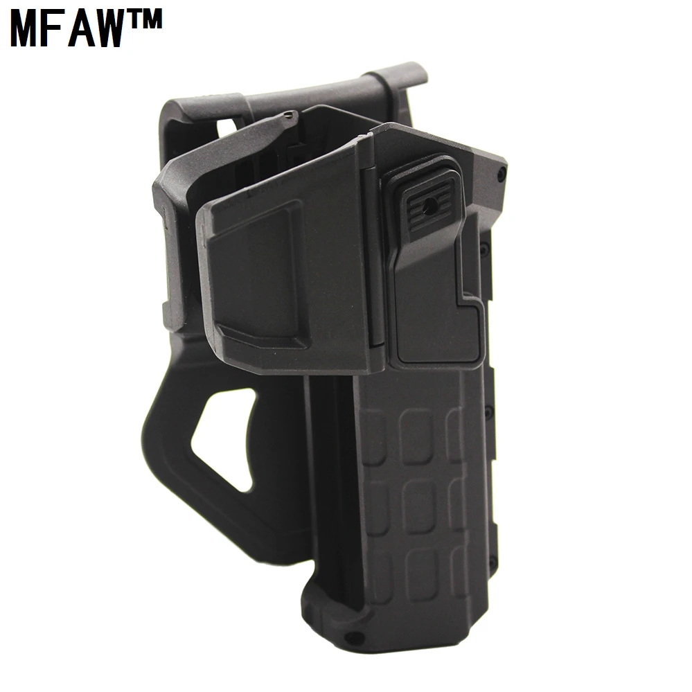 Tactical Pistol Holsters for 1911 with Flashlight or Laser Mounted Right 
