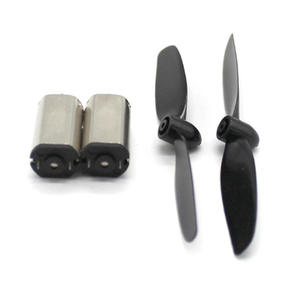 2sets N30 N40 Model Aircraft Motor Kit Dual Motor Set Propeller Remote Control Airplane Motor Fixed Wing Positive/Reverse Paddle
