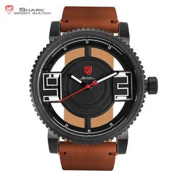 3D Transparent Hollow Dial Design Luxury Watches