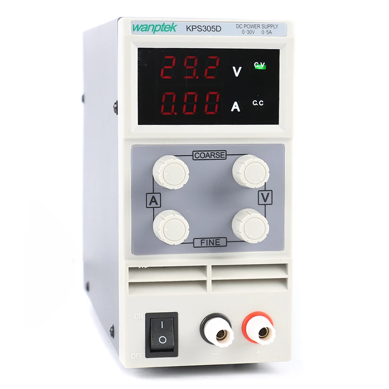 

Wholesale 10pcs/set mini Adjustable DC power supply KPS305D 30V 5A Switching Power supply US/EU/AU Plug 110/220V