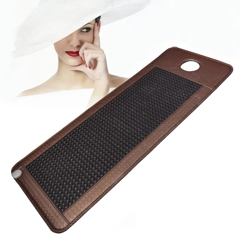 

Natural Real Jade Stone Tourmaline Thermal Massage Mat