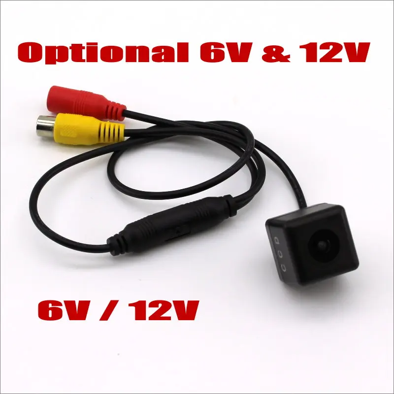 Liislee 5V 6V 12V Car font b Camera b font Head Without Holder Video Power Wires