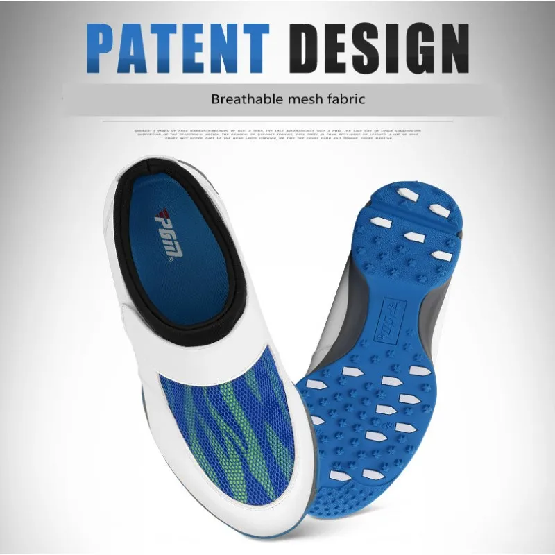 

2018 PGM golf shoes male Summer Ultralight Breathable Sneakers Non-slip Outdoor men shoes Magic Stick Shoelaces Plus size