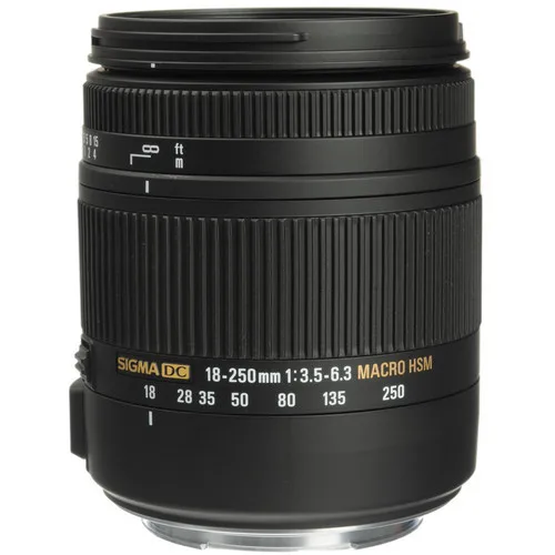 Sigma 18-250 мм F3.5-6.3 DC Macro OS линза HSM объектив для Canon 600D 650D 700D 750D 760D 800D 60D 70D 77D 80D T3i T5i