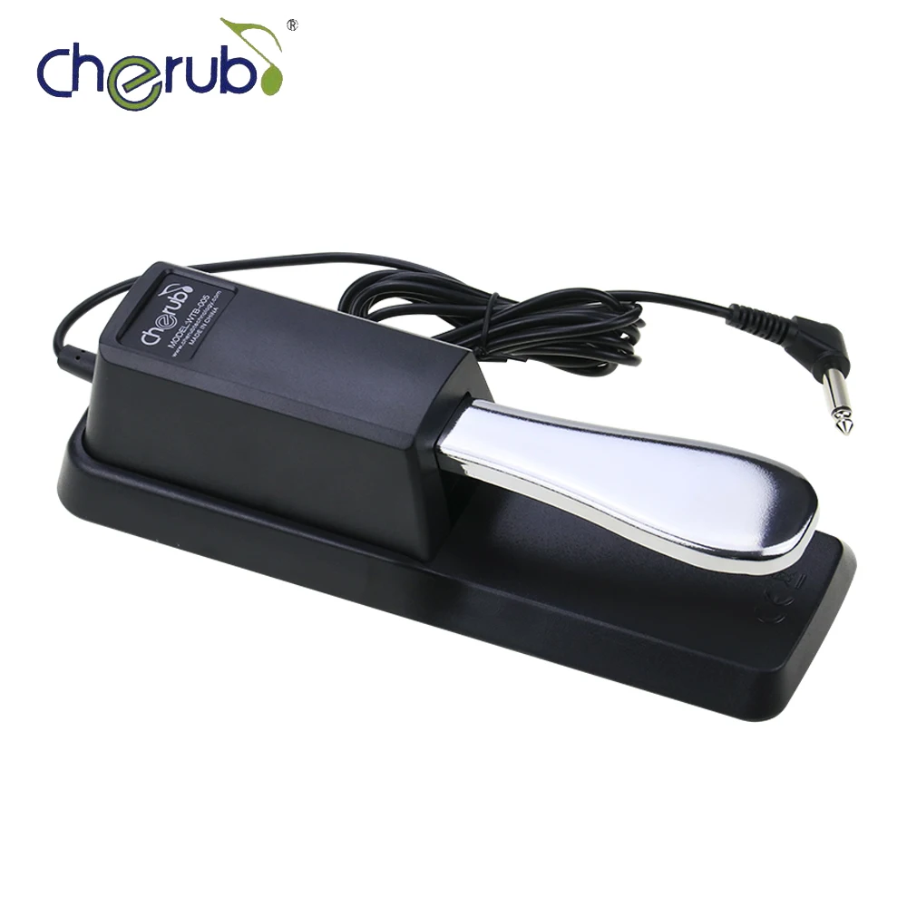 Image WTB 005 Electric Portable Piano Tuning Tools Damper Sustain Pedal to All Keyboard Instruments Piano Midi Keyboard Pedal Sustain