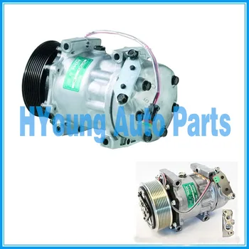 

10575186 1376998 1412263 auto ac Compressor for Scania Truck 1995 - 2004 Sanden SD7H15 119mm 24V