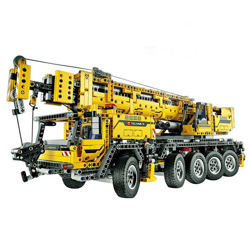 

LEPIN 20004 2606Pcs Technic Motor Power Mobile Crane Mk II Model Building Kits Blocks Bricks Christmas Gift Toy