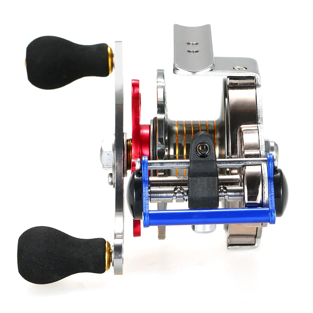 

Mini Ultralight Fly Reel Right Handed Metal Handle And EVA Knob Fishing Reel Aluminum Alloy Reel Ratio Fishing Wheel Reel