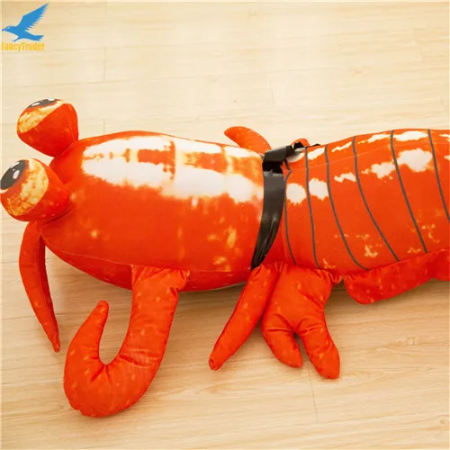 Fancytrader Jumbo Pop Anime Mantis Shrimp Plush Toy Giant Stuffed Soft Simulated Sea Animals Lobster Doll for Adult and Children (10)
