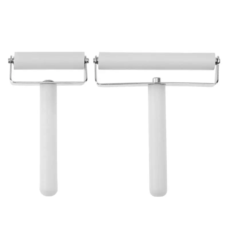 

6cm 10cm Mobile Phone Film Dust Roller Tool For Tablet Screen Protector Rubber Stainless Steel Roller Universal For Mobile Phone