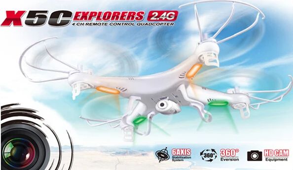 SYMA x5c обновления SYMA x5c-1 2.4 г 4ch 6 оси антенны вертолет Quadcopter Игрушечные лошадки мини Drone с Камера отслеживать доставку