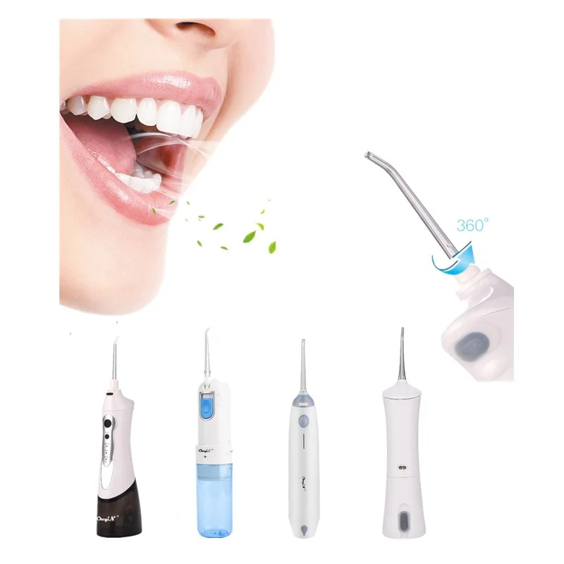 

Electric Oral Irrigator Cordless Water Flosser Teeth Whitening Cleaner Water Injection Toothpick Irrigation Jet Dental Irrigator