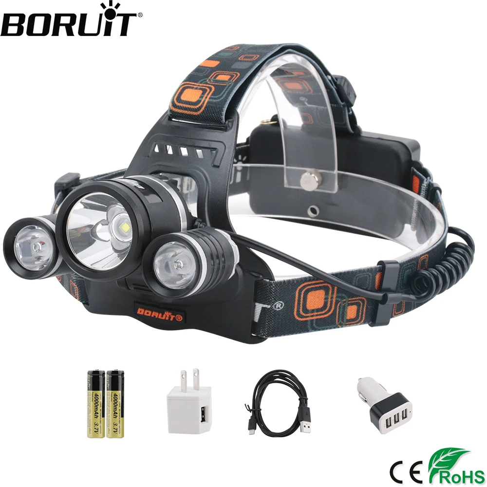 Купить Фонарь Налобный Аккумуляторный Headlight
