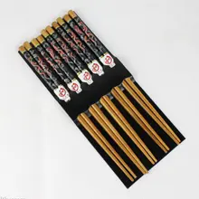 Много 5 пар Китайский ручной Винтаж деревянный Палочки китайские простая упаковка