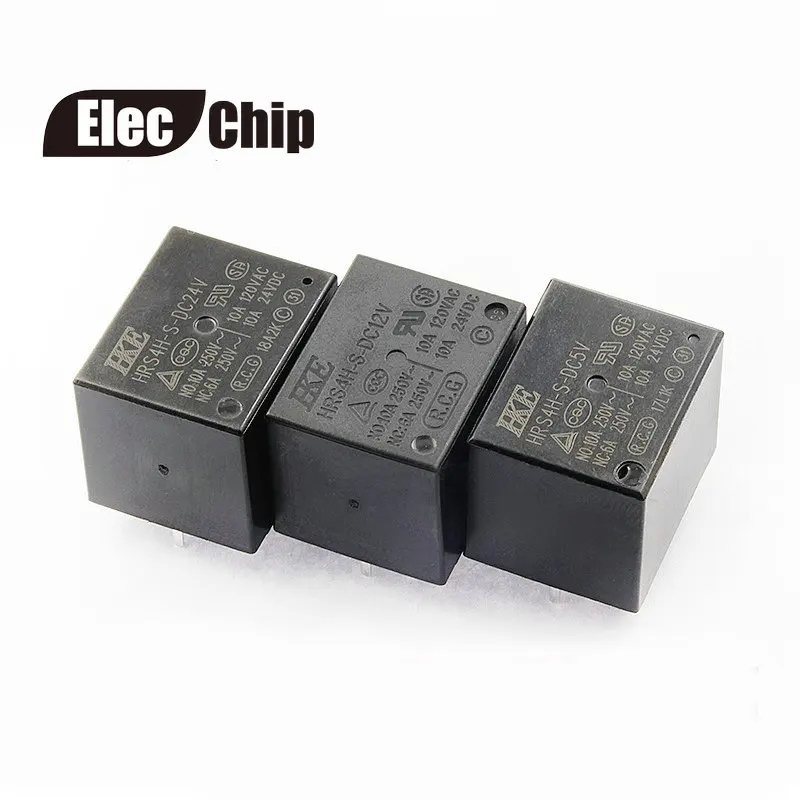 10PCS Relay HRS4H S DC5V C HRS4H S DC12V C HRS4H S DC24V C 10A 5PIN ...