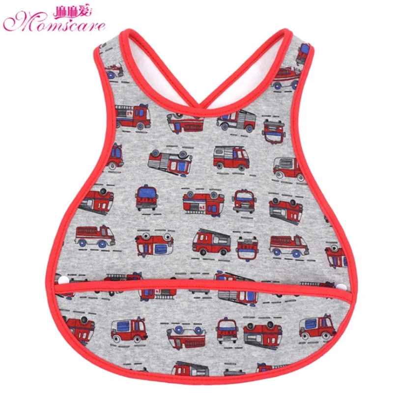 Cute Baby Bibs Waterproof Apron Children Feeding Smock Bib Burp Clothes Soft Eat Toddler Baberos Bavoir Clothing