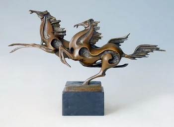 

Copper decoration Fine Buddha Brass Best Selling Flying Horse statues Bronze of Horses Statue of the Home Office Business Gifts