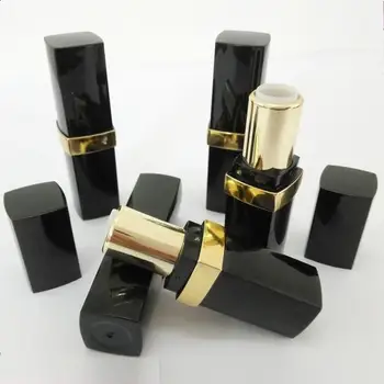 

Diy Empty lip balm tubes Black color lipstick container for cosmetic packing 9mm