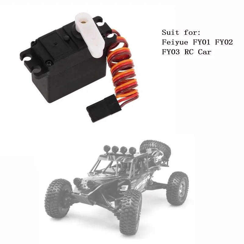 

Upgrade rc Parts 3Kg Metal Gear Servo for Feiyue FY01 FY02 FY03 FY04 FY05 FY06 FY07 SUBOTECH 1/12 RC Car Truck Crawler Monster