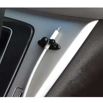 

8Pcs/set Car Wire Clip Fixed Clamp Cable Multifunction Fastener Clip Holder Wireless Charger Line USB Cable Clip In