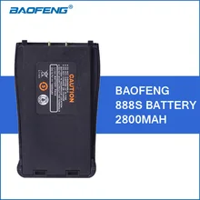 Baofeng 888S Li-ion Battery 2800mAh 7.4V bf-888s Walkie Talkie Accessories for Baofeng bf 888S Portable Walkie Talkies Parts