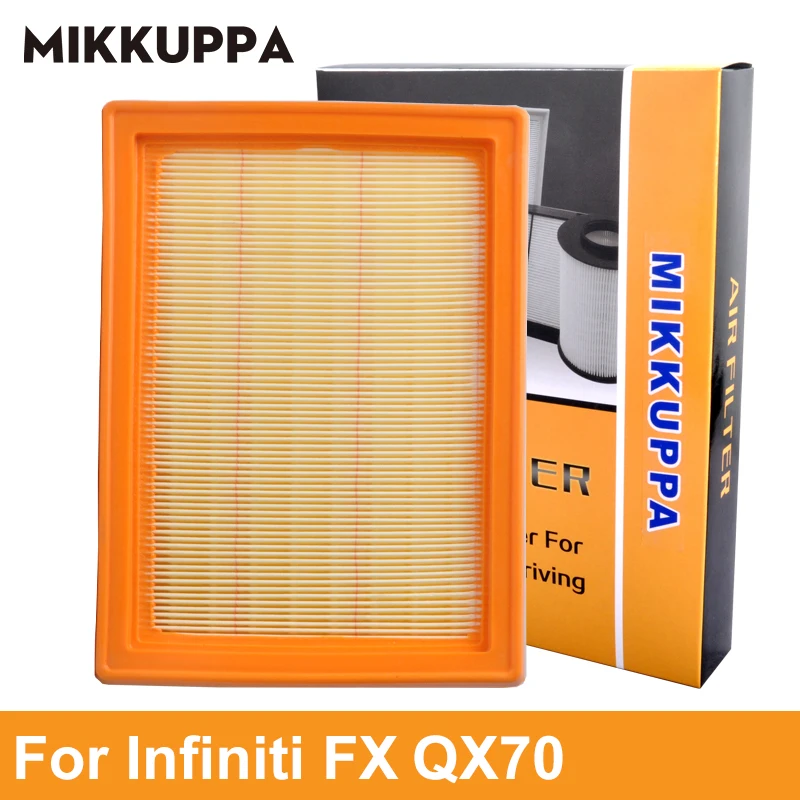 Mikkuppa воздушный фильтр для Infiniti FX 2008 2012 QX70 2013 2018 авто аксессуары OEM 16546 73C60|Салонный
