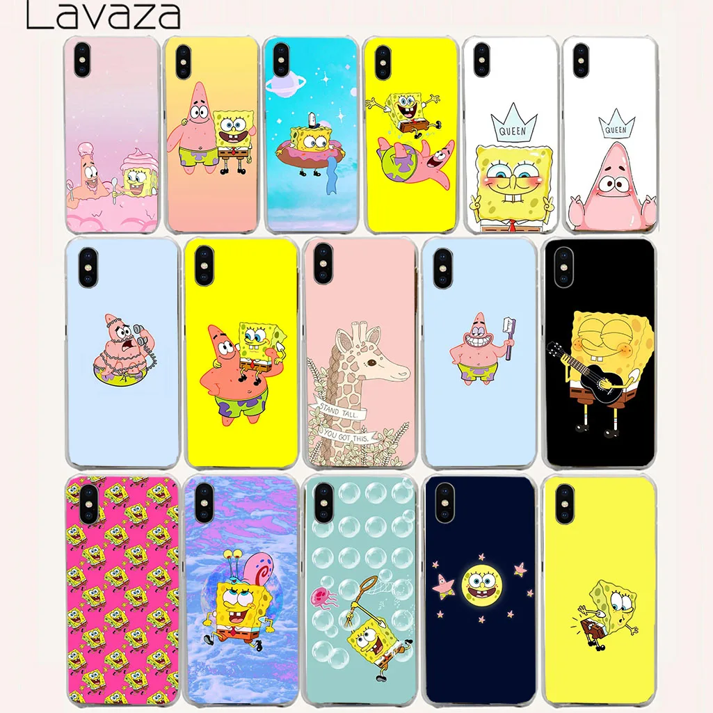 

Lavaza 96aa Best Friend Spongebob Hard for iPhone 8 X r s Xr Xs Max 7 7 plus 4 4s 10 5 5s 5c SE 6 6s Plus case