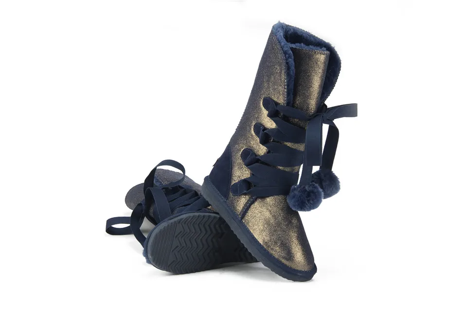 JXANG/классические женские зимние сапоги; кожаная зимняя обувь; bota feminina botas mujer zapatos; женские водонепроницаемые зимние сапоги