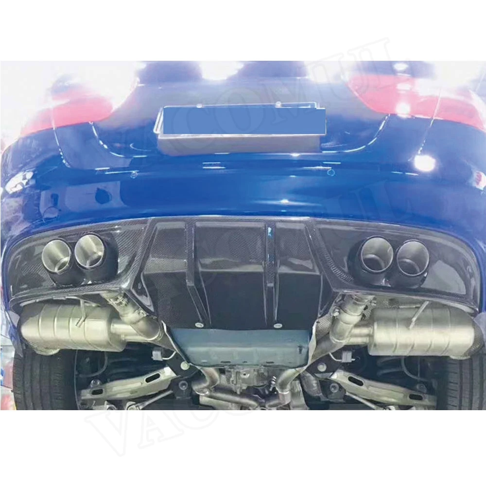 Задний диффузор из углеродного волокна для Jaguar XE 2015 2016 2017 2018 FRP задний бампер