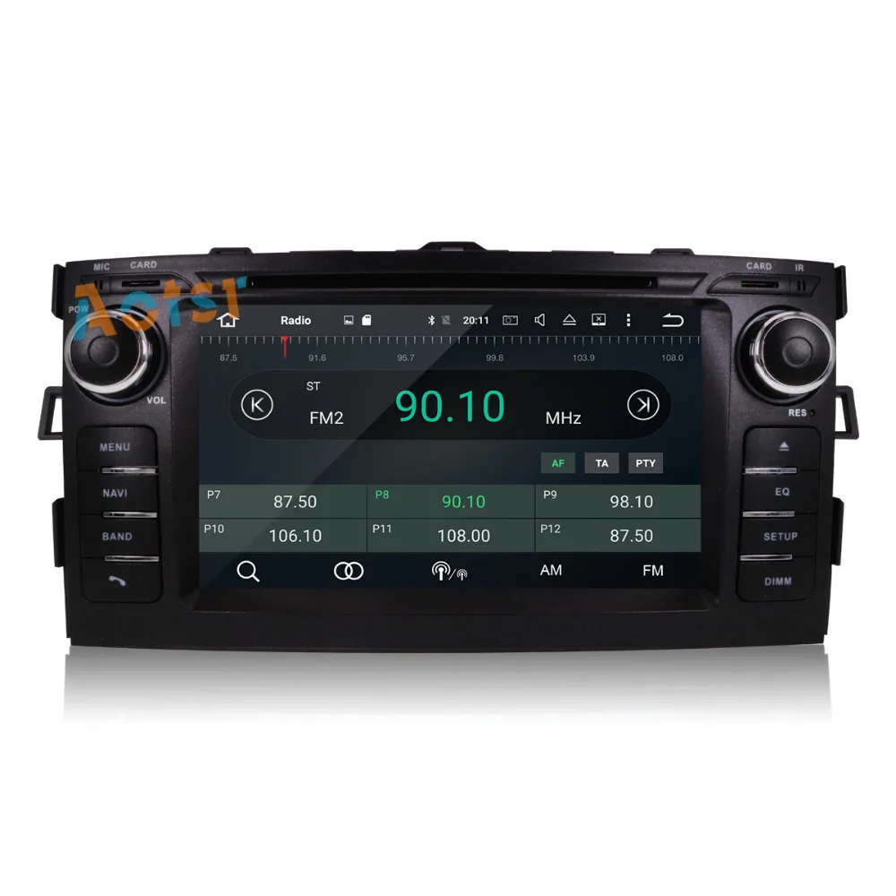 Excellent 7"Octa Core 32GB Android 8.0 Car DVD Player Stereo GPS Navigation Car Radio Headunit For Toyota Auris 2006-2012 1080P HD Video 3 Excellent 7"Octa Core 32GB Android 8.0 Car DVD Player Stereo GPS Navigation Car Radio Headunit For Toyota Auris 2006-2012 1080P HD Video 3