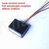 5-12V Input Laser Receiver Sensor Full Wavelength Reception 400nm-1100nm Room Escape Photo Detector/Laser counting ► Photo 1/2