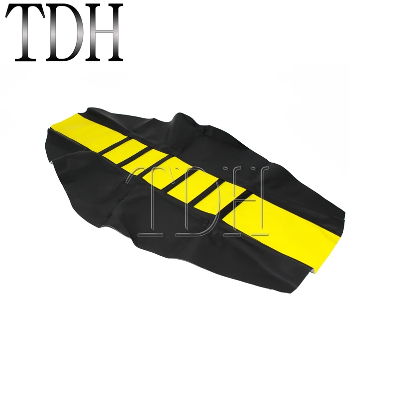 Мягкий чехол для сиденья желтого цвета Suzuki DR650 DR Z400 RM Z RMZ 125 250 450 650|Накладки и