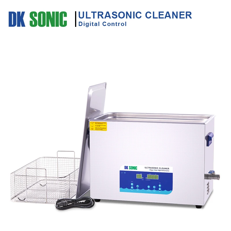 DK SONIC Lab Digital Ultrasonic Cleaner Heated 30L 40KHz 500W Ultrasound Bath for Industrial Hardware Accessories Golf Clubs Aut