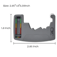 Цифровой ЖК-дисплей батарея тестовый прибор для тестирования 9 V 1,5 V C AA AAA нормальные щелочные аккумуляторные батареи Универсальная Бытовая батарея тест