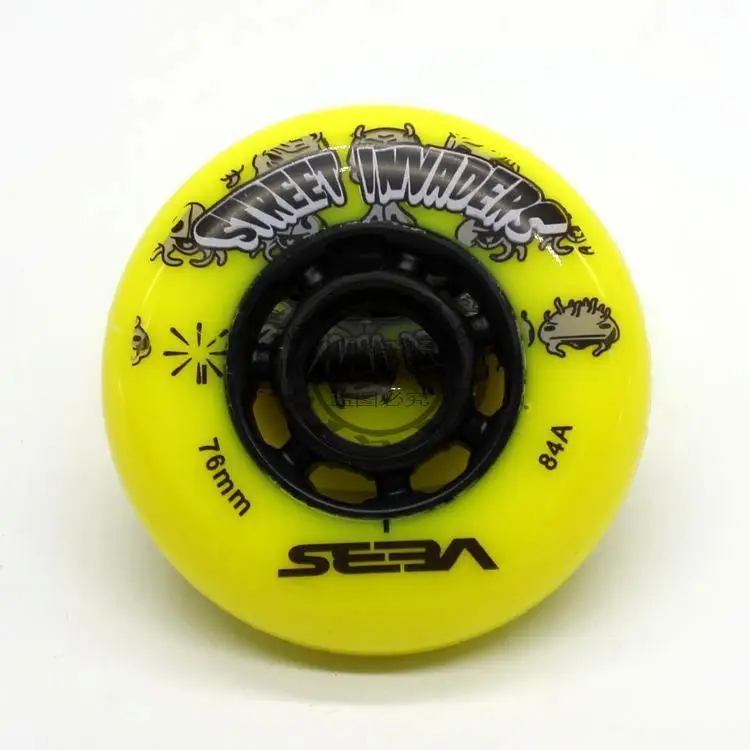 

8 Pieces 100% Original SEBA Street Invaders Inline Skates wheel, 84A 6 Colors to choose, For SEBA High KSJ RB PowerSlide Skating