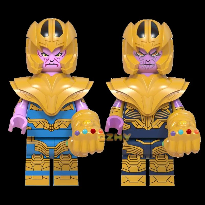

Thanos Avengers 4 Endgame Marvel Infinity Gauntlet With Power Stones Ironman Gloves Blocks Children Toys MG0159 MG0160