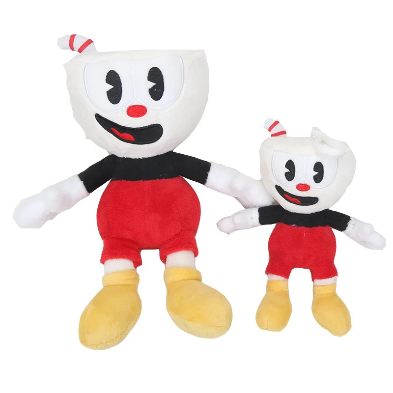 Игра Cuphead & Mugman 15 28 см плюшевая игрушка Mecup And Brocup злого босса легендарная мягкая