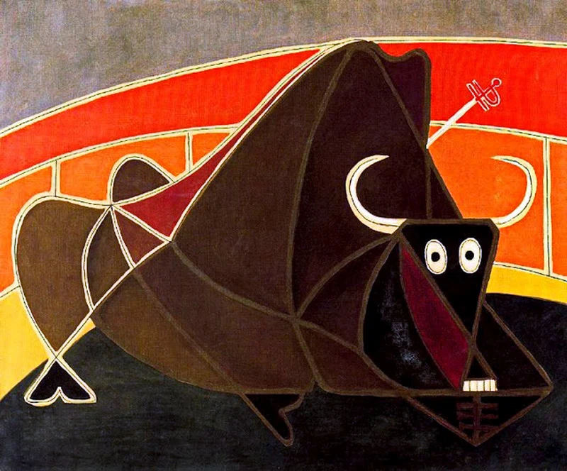 Картины пикассо бык