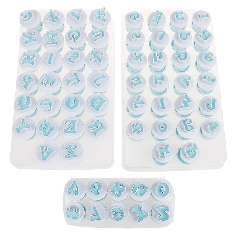 10/26 шт. прописных букв Fondant (сахарная) резак для выпечки кекса украшения торта