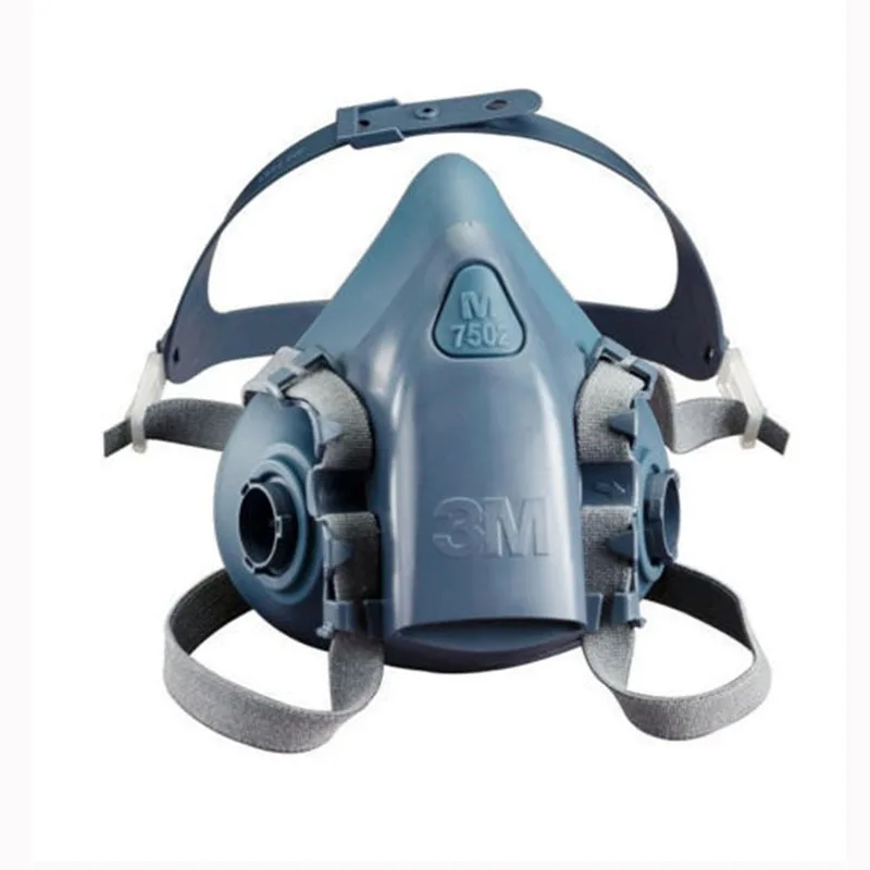 Painting Spray 3M 7502 Respirator Gas Mask 15 In 1 Suit Facepiece Industry Safety Work Proof Dust Mask Painting Spray 3M 7502 Respirator Gas Mask 15 In 1 Suit Facepiece Industry Safety Work Proof Dust Mask