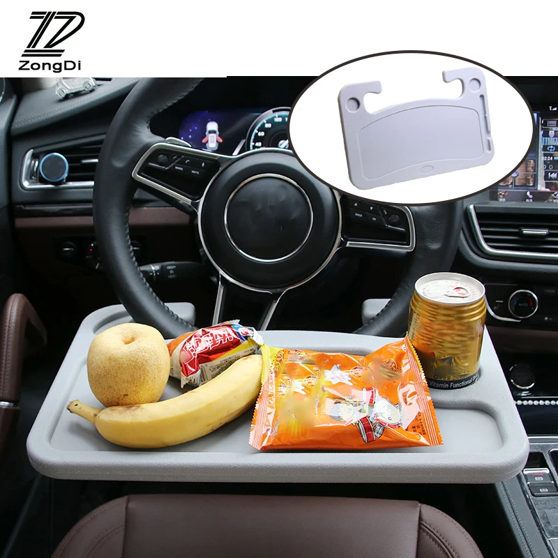 ZD 1Pc Car Laptop Desk Multifunction Steering wheel Holder Stand for