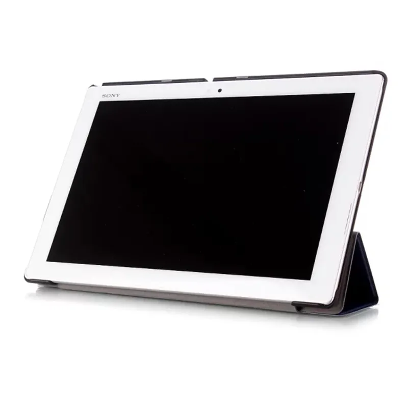 Ímã inteligente dobrar flip caso funda couro