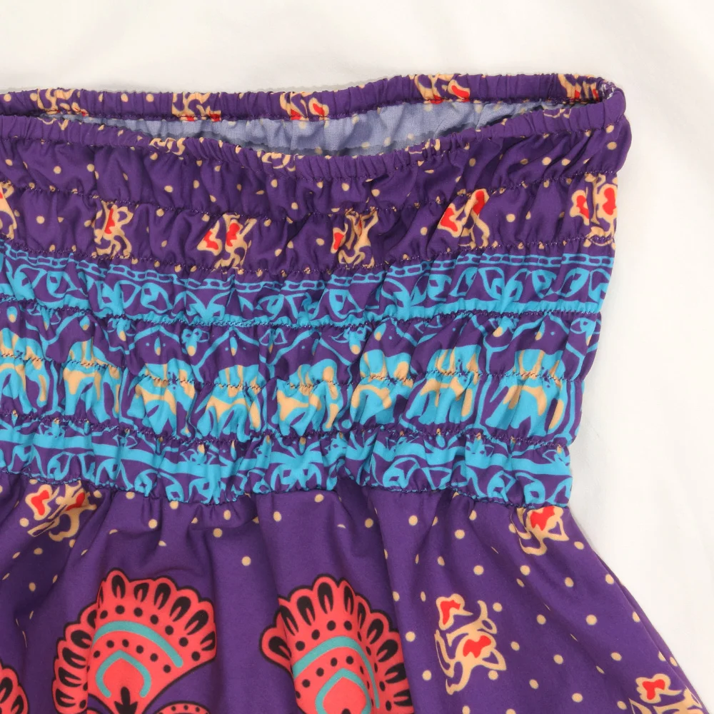 AMOMA свободного покроя брюки-шаровары с рисунком "Аладдин" хиппи, бохо Стиль широкие женские спортивные короткие штаны летние пляжные детские
