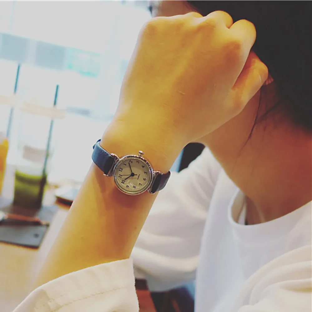GEMIXI, женские часы, женские Кварцевые аналоговые наручные часы, маленький циферблат, изящные часы, простой дизайн, роскошные деловые часы, Прямая поставка