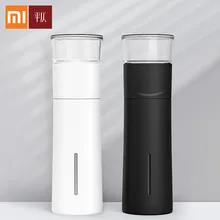 Xiaomi Mijia PINZ чайная портативная чашка для воды 300 мл уличная дорожная бутылка с сеточкой для заваривания чая контейнер для сохранения тепла пищевая полипропиленовая кружка-термос