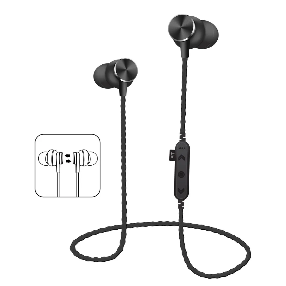 MPLSBO TF разъем карты MP3 Bluetooth наушники Беспроводной стерео музыка спортивные